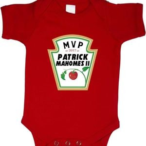 Patrick Mahomes Kansas City Chiefs Baby Onesie